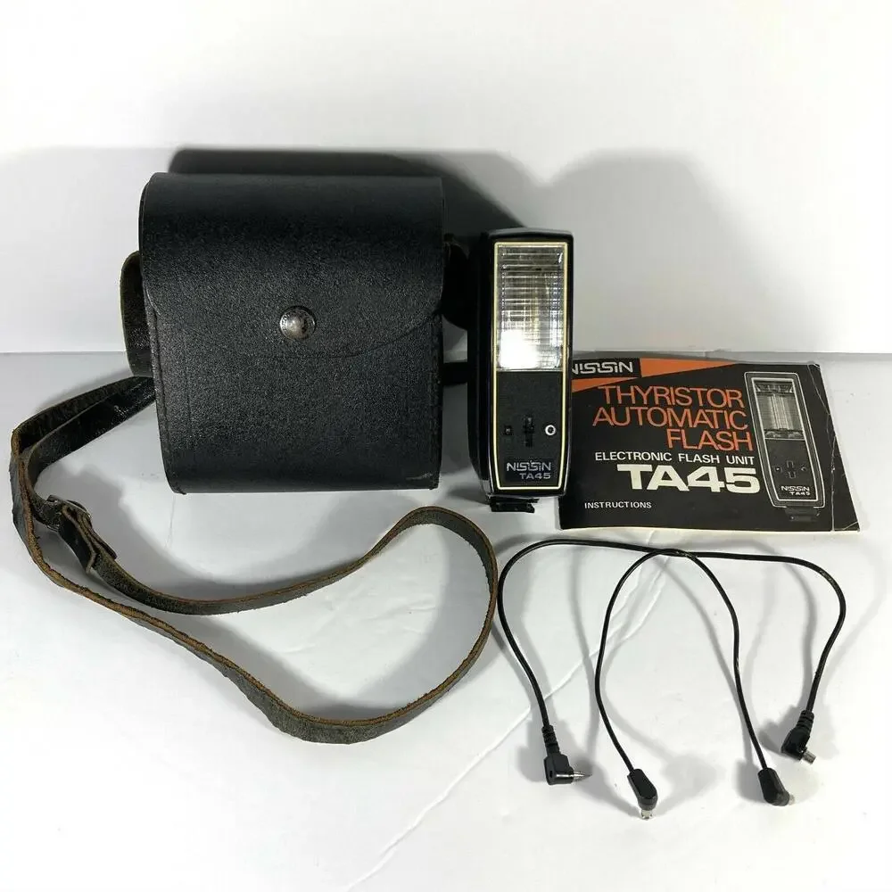 Nissin TA-45 Thyristor Automatic Flash Unit - Vintage Photography Equipment